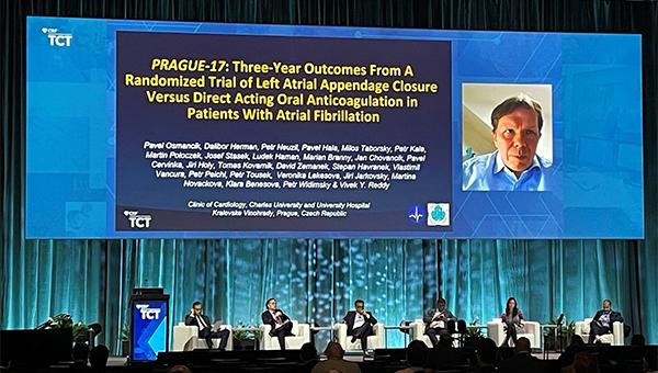 PRAGUE-17: LAA Occlusion Noninferior to DOACs Over Longer Term